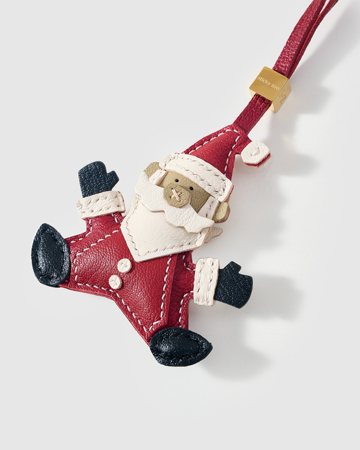 NOËL SANTA MIRROR STACK CHARM